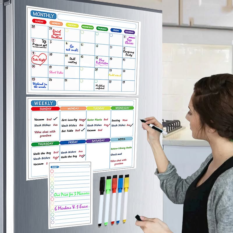 a simple calendar or planner 