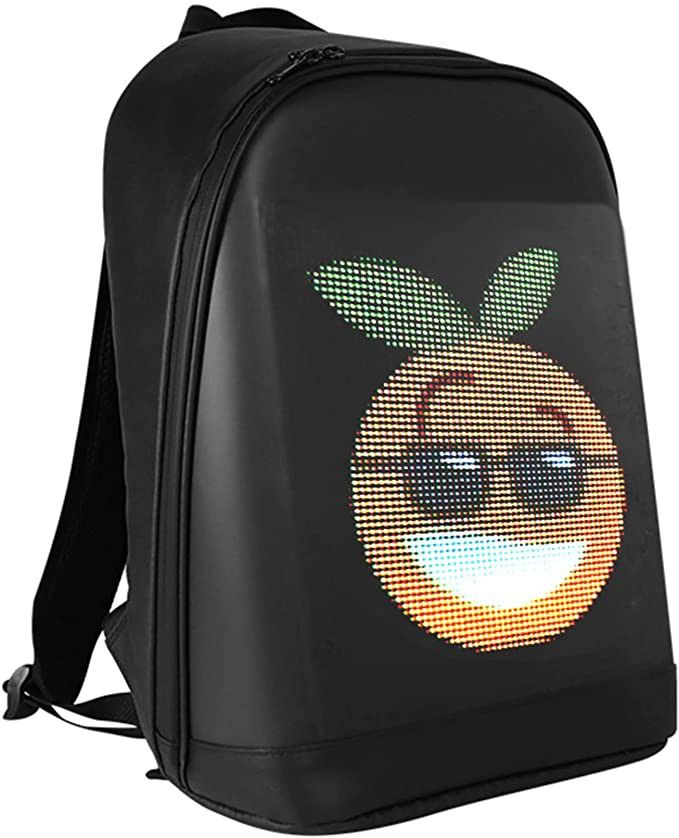 backpack with built in LED light