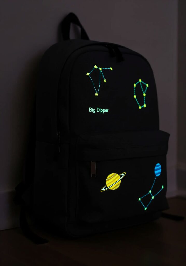 glow in the dark backpack
