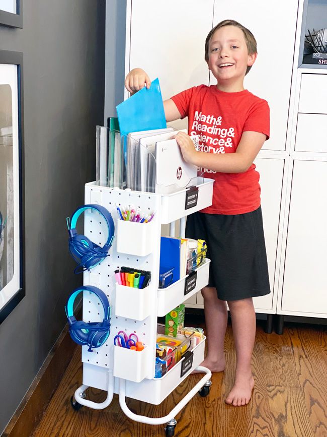 The Rolling Cart homework Station