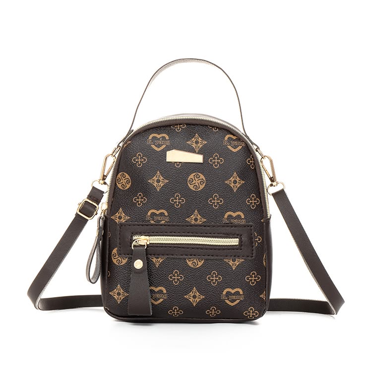 vintage or retro style backpack