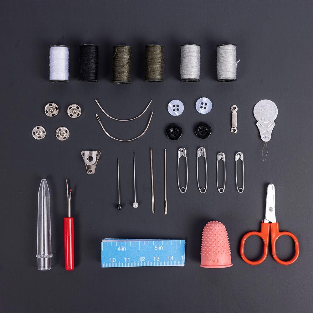 having backpack repair kit at home as part of back to school organization ideas