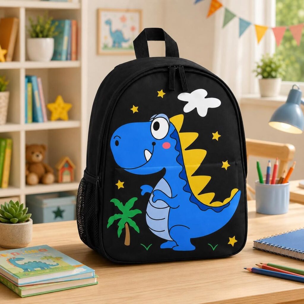 dinosaur print cute backpack ideas for kids