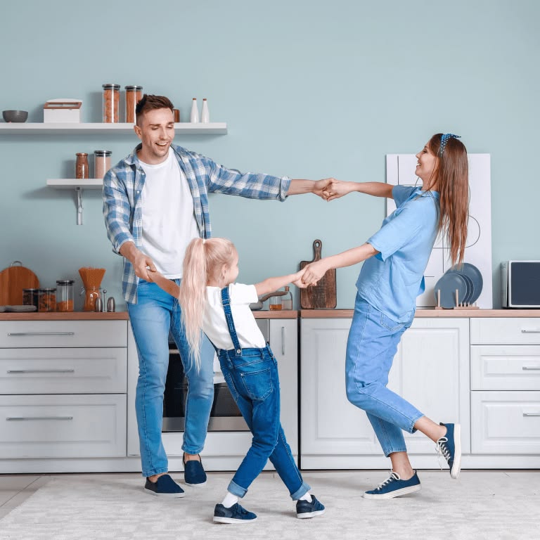 family dance party