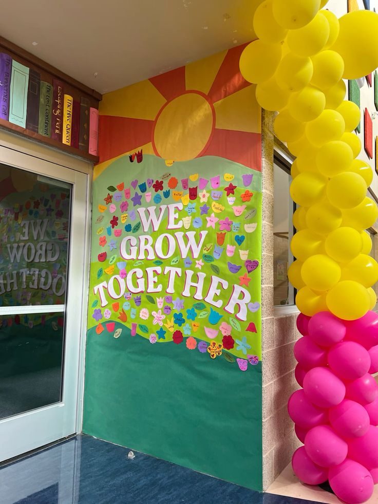 we grow together welcome back to school bulletin