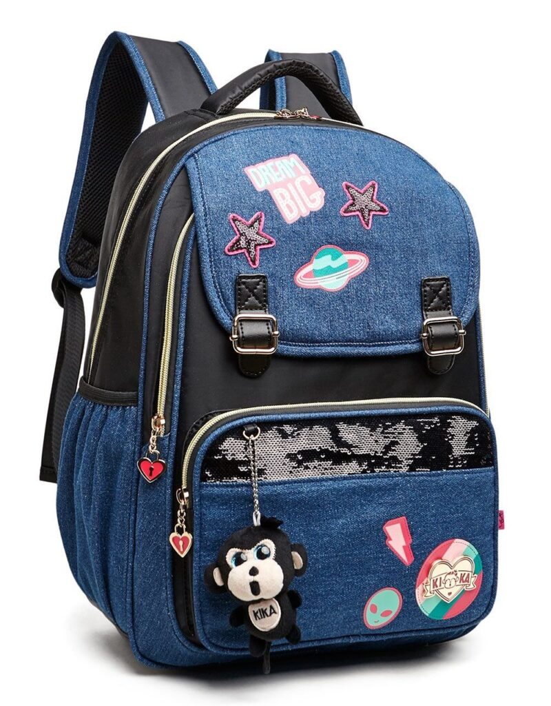 jean material backpack perfect backpack for kids