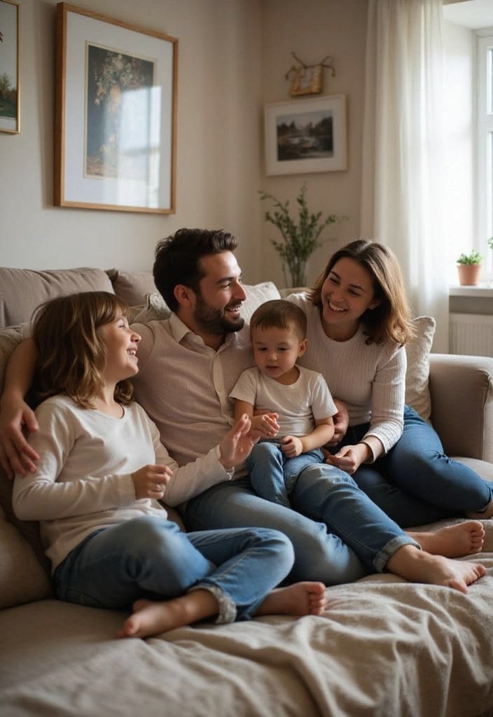 kids and parents