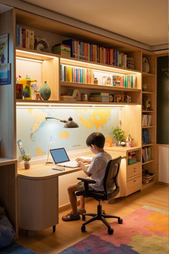 the reading nook combo homework station