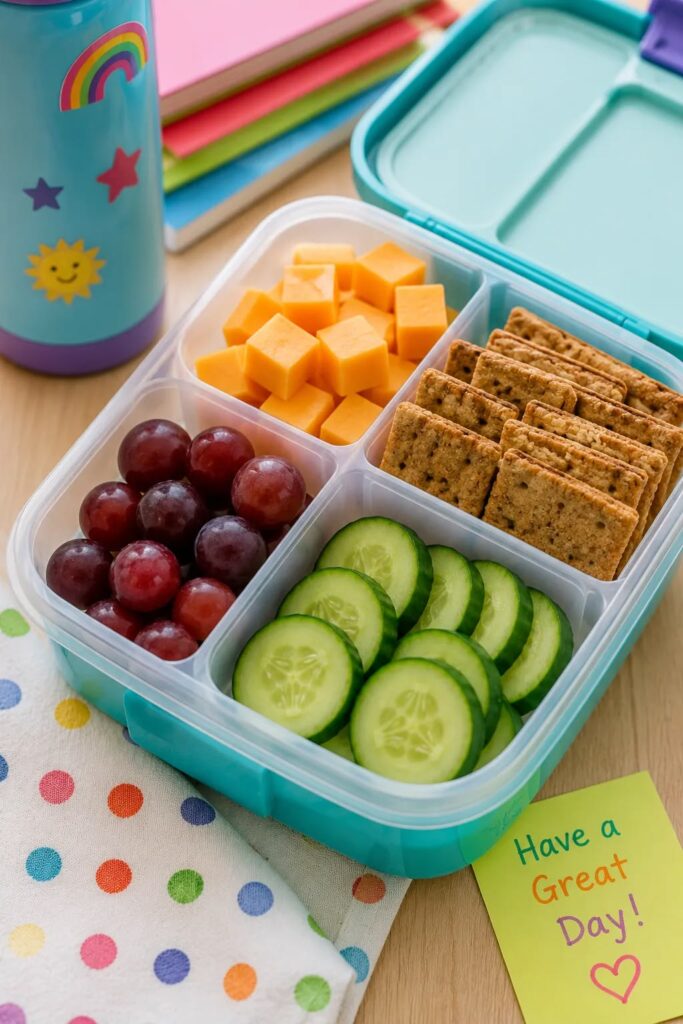 snacks lunch that helps the kids to actually finish their lunch