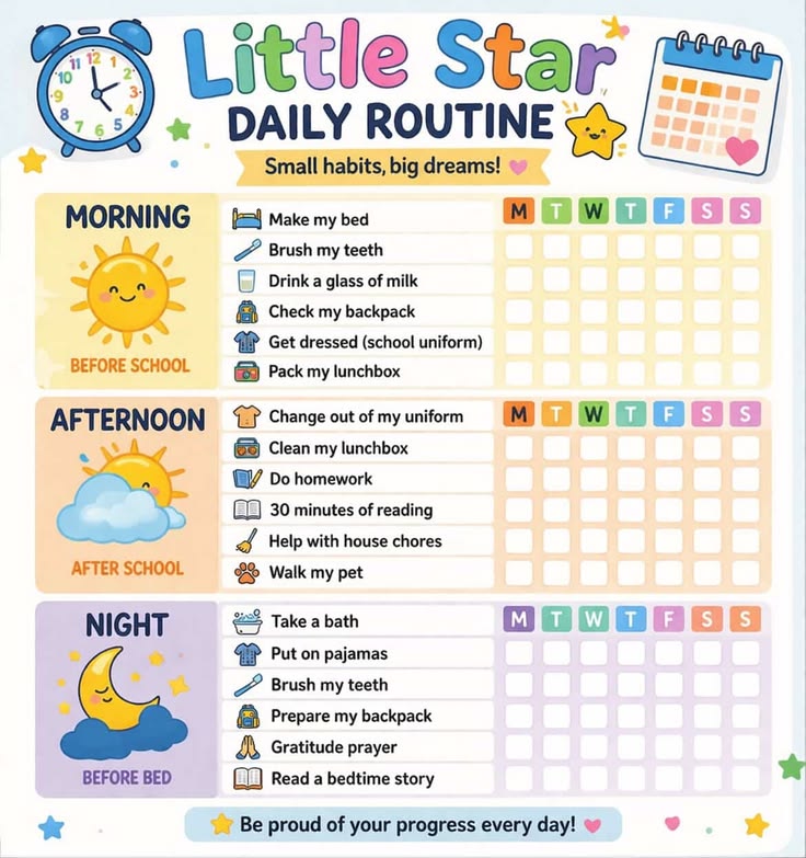 weekend routine