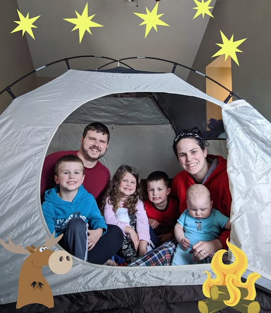 indoor camping for family