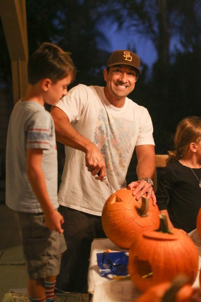 pumpkin carving night fall ritual for kids