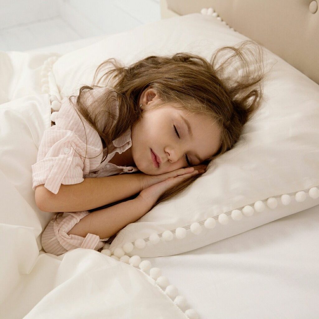 a child sleeping