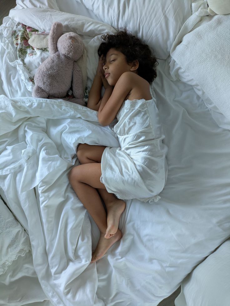 a kid sleeping
