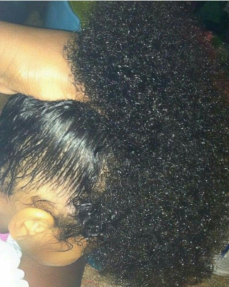kid's moisturized hair