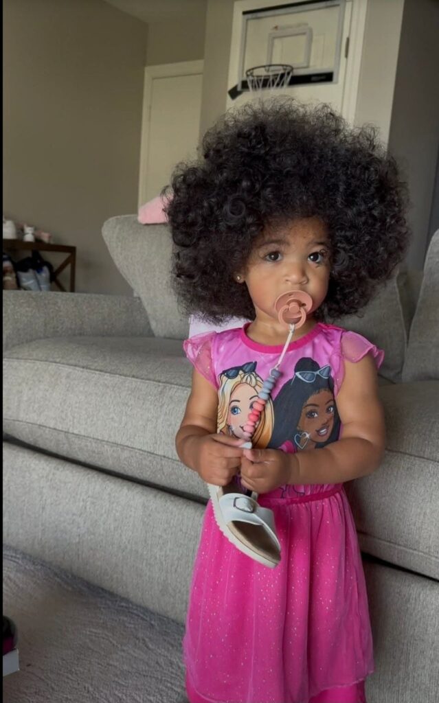 kid with afro hair
