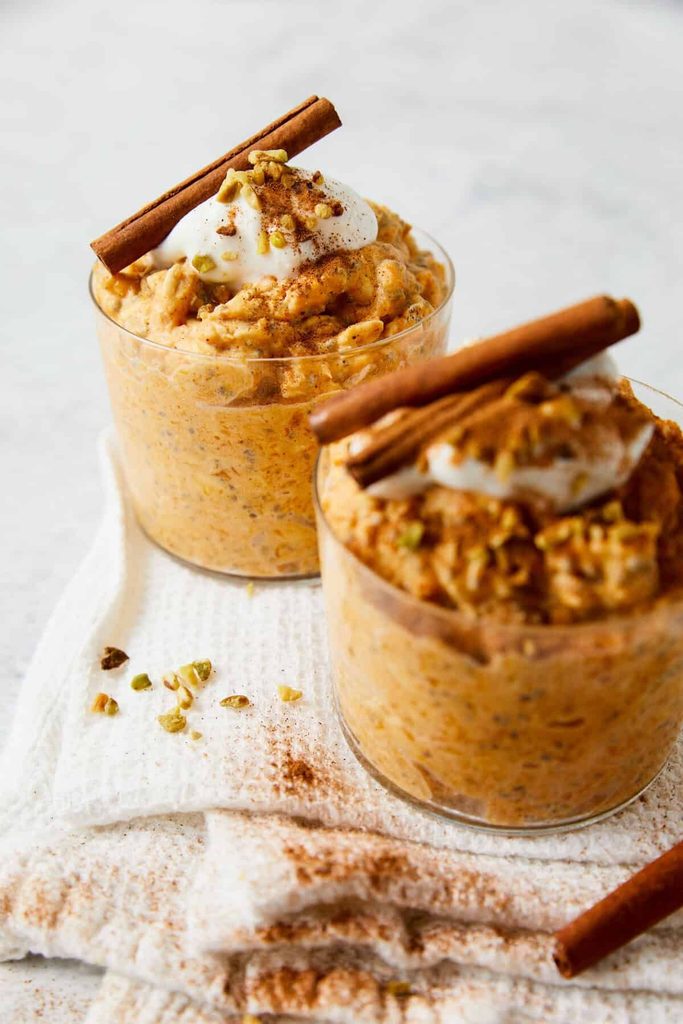 pumpkin pie overnight oats