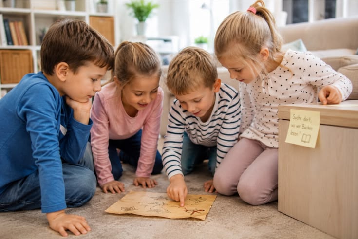 riddle based clue hunt as halloween scavenger hun ideas for kids