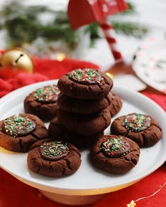 double chocolate cookies