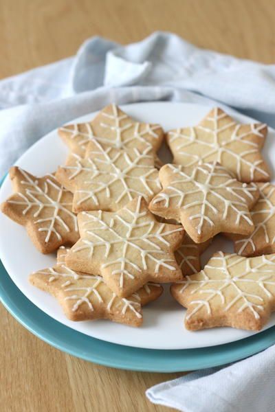 lemon snowflake cookies