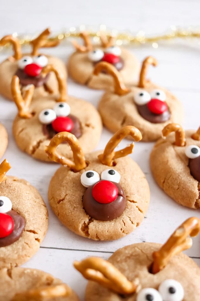 rudolph cookies one of Christmas cookies kids can help bake