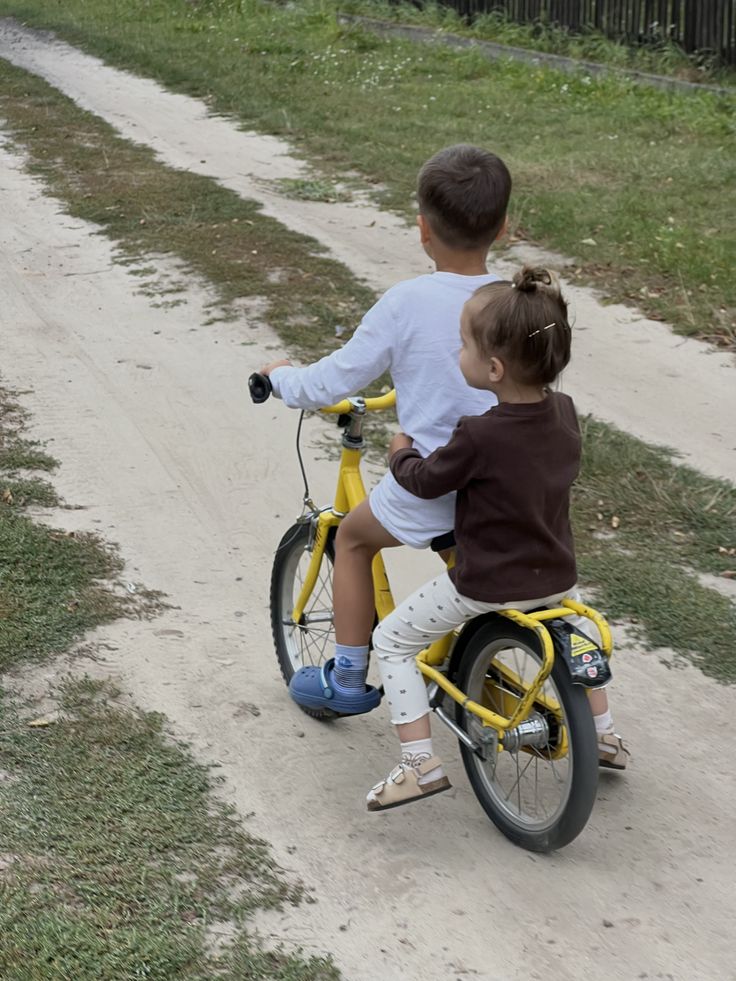 kids riding bicycle